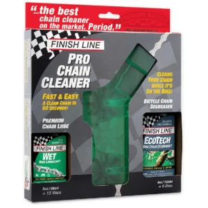 <b>Limpiacadenas Finish Line Pro Chain + Lubricante Humedo + Desengrasante/Limpiador</b>